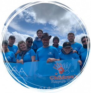 The Children's Respite Trust Mountain Team at the Three Peaks Challenge