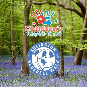 Children's Respite Trsut takes over Arlington Bluebell Walk on 17th April 2025